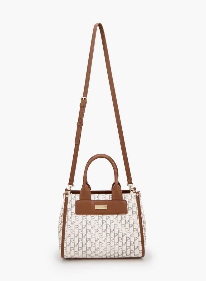 بابريكا حقيبة يد بطبعة بابريكا وشعار أحرف - Image 2